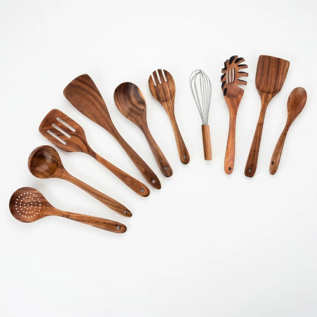 Heirloom Acacia Wood Utensil Set NZ