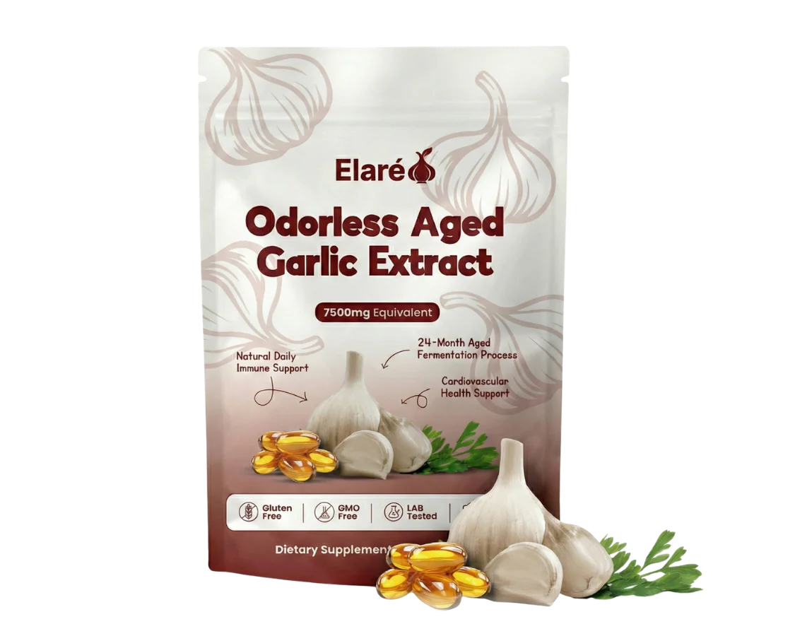 Lucent Aged Garlic Extract - 7500mg Odorless Softgels