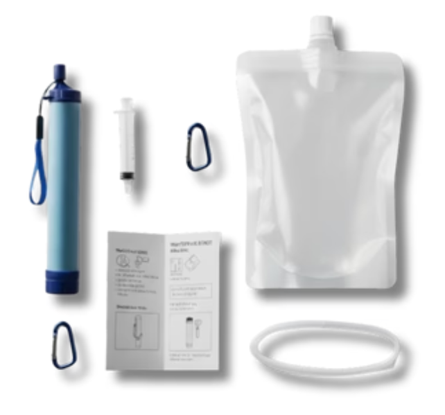 Steadfast-X1 Emergency Water Filter Straw (400 gal)