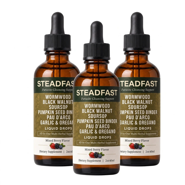 Steadfast Wild-Harvested Wormwood Herbal Drops NZ